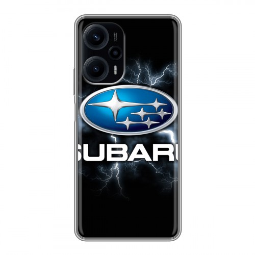 Дизайнерский силиконовый чехол для XIaomi Poco F5 Subaru