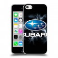 Дизайнерский пластиковый чехол для Iphone 5c Subaru