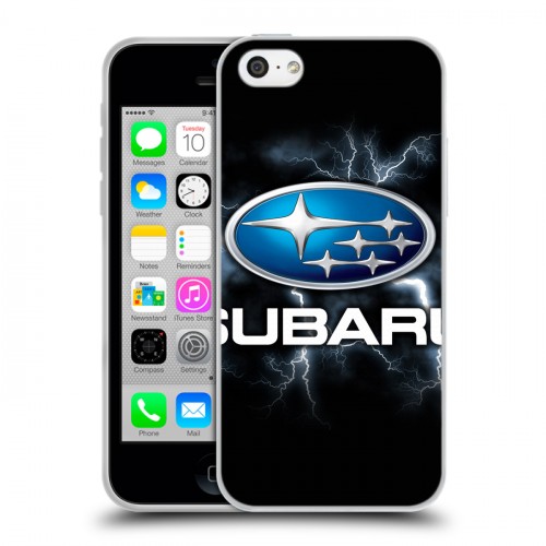 Дизайнерский пластиковый чехол для Iphone 5c Subaru