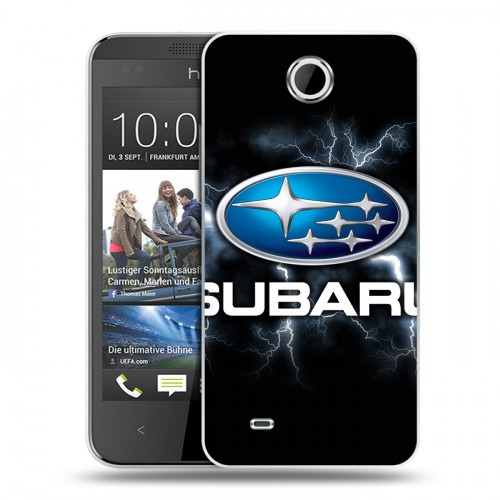 Дизайнерский пластиковый чехол для HTC Desire 300 Subaru