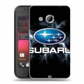 Дизайнерский пластиковый чехол для HTC Desire 200 Subaru