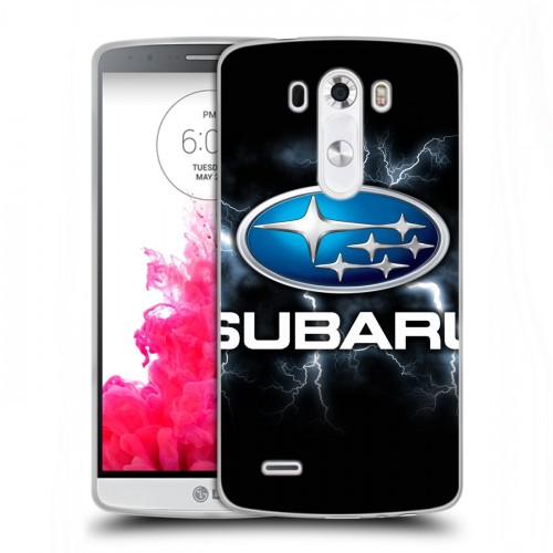 Дизайнерский пластиковый чехол для LG G3 (Dual-LTE) Subaru