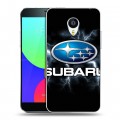 Дизайнерский пластиковый чехол для Meizu MX4 Subaru