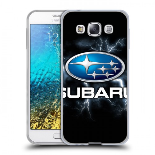 Дизайнерский пластиковый чехол для Samsung Galaxy E5 Subaru