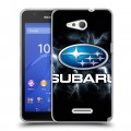 Дизайнерский пластиковый чехол для Sony Xperia E4g Subaru