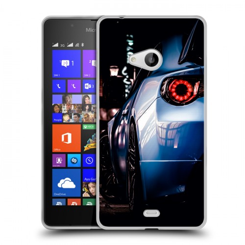 Дизайнерский пластиковый чехол для Microsoft Lumia 540 Subaru