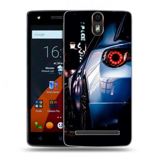 Дизайнерский силиконовый чехол для Wileyfox Storm Subaru