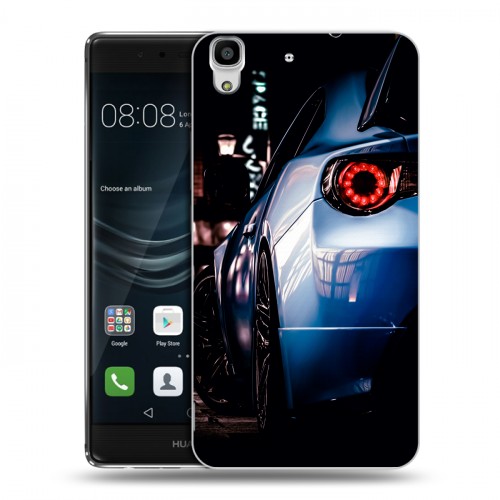 Дизайнерский пластиковый чехол для Huawei Y6II Subaru