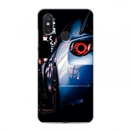 Дизайнерский пластиковый чехол для Xiaomi Mi8 Subaru