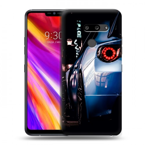 Дизайнерский пластиковый чехол для LG G8 ThinQ Subaru