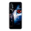 Дизайнерский силиконовый с усиленными углами чехол для Xiaomi Mi 9 Lite Subaru