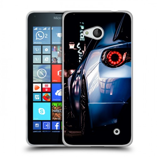 Дизайнерский силиконовый чехол для Microsoft Lumia 640 Subaru