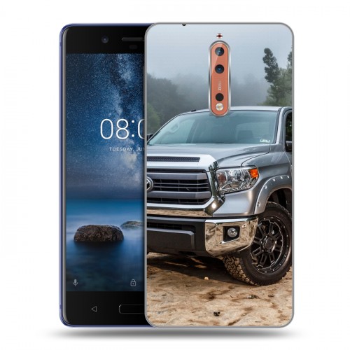 Дизайнерский пластиковый чехол для Nokia 8 Toyota