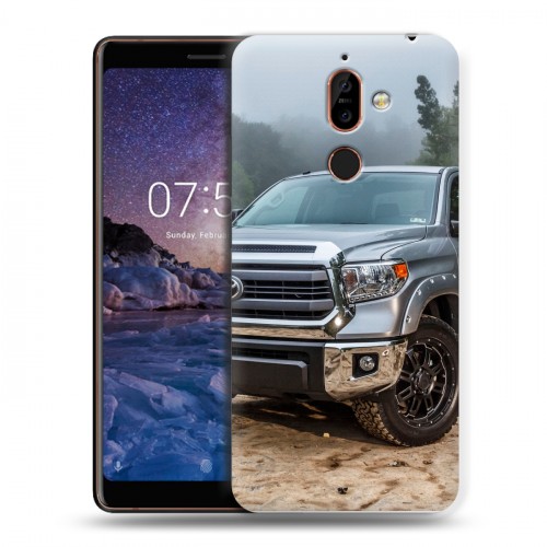 Дизайнерский пластиковый чехол для Nokia 7 Plus Toyota