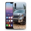 Дизайнерский силиконовый с усиленными углами чехол для Huawei P20 Pro Toyota