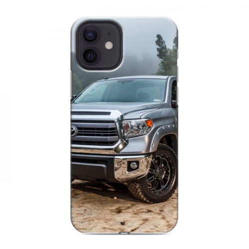 Дизайнерский силиконовый чехол для Iphone 12 Toyota