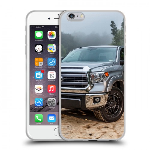 Дизайнерский силиконовый чехол для Iphone 6 Plus/6s Plus Toyota