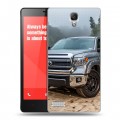 Дизайнерский силиконовый чехол для Xiaomi RedMi Note Toyota