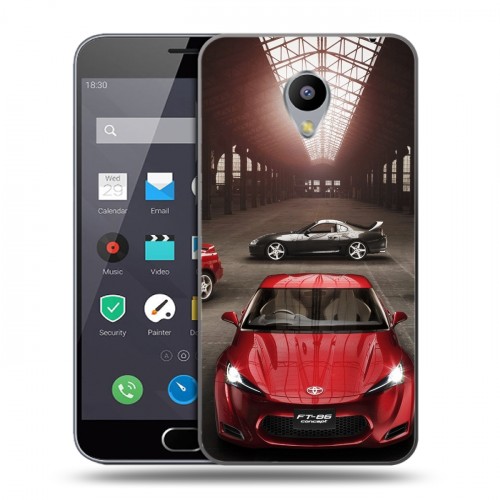 Дизайнерский пластиковый чехол для Meizu M2 Note Toyota