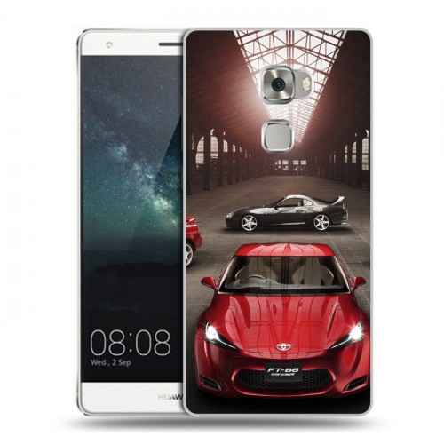 Дизайнерский пластиковый чехол для Huawei Mate S Toyota