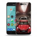 Дизайнерский силиконовый чехол для ZTE Blade S7 Toyota