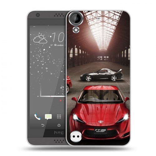 Дизайнерский пластиковый чехол для HTC Desire 530 Toyota