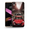 Дизайнерский пластиковый чехол для LG X Style Toyota