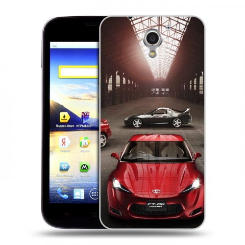 Дизайнерский пластиковый чехол для ZTE Blade A510 Toyota