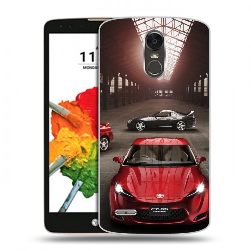 Дизайнерский пластиковый чехол для LG Stylus 3 Toyota