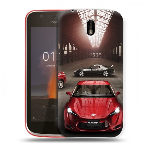 Дизайнерский пластиковый чехол для Nokia 1 Toyota