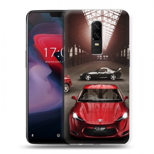 Дизайнерский пластиковый чехол для OnePlus 6 Toyota