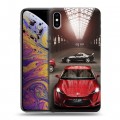 Дизайнерский силиконовый чехол для Iphone Xs Max Toyota