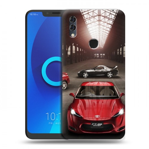 Дизайнерский силиконовый чехол для Alcatel 5V Toyota