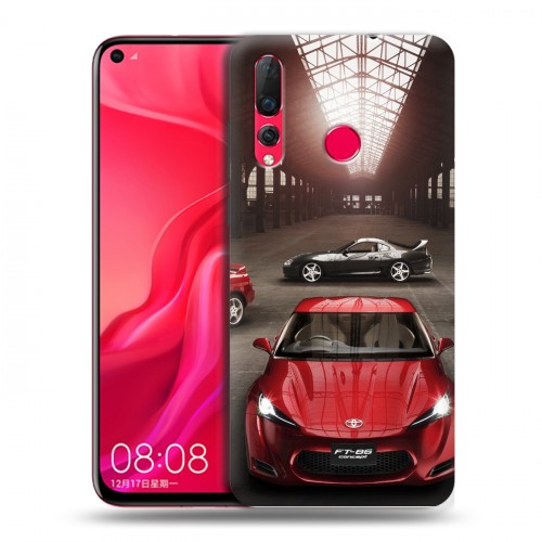 Дизайнерский пластиковый чехол для Huawei Nova 4 Toyota