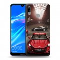 Дизайнерский пластиковый чехол для Huawei Y6 (2019) Toyota