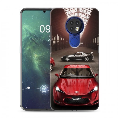 Дизайнерский силиконовый чехол для Nokia 6.2 Toyota