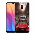 Дизайнерский силиконовый с усиленными углами чехол для Xiaomi RedMi 8A Toyota