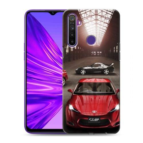 Дизайнерский силиконовый чехол для Realme 5 Toyota