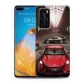 Дизайнерский пластиковый чехол для Huawei P40 Toyota