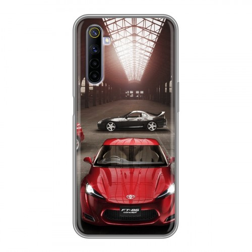 Дизайнерский силиконовый чехол для Realme 6 Toyota