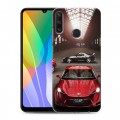 Дизайнерский пластиковый чехол для Huawei Y6p Toyota