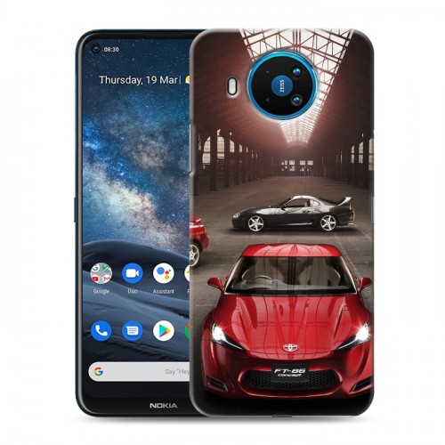 Дизайнерский силиконовый чехол для Nokia 8.3 Toyota