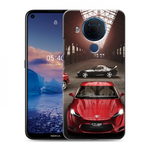 Дизайнерский силиконовый чехол для Nokia 5.4 Toyota