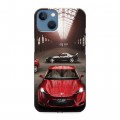 Дизайнерский силиконовый чехол для Iphone 13 Toyota