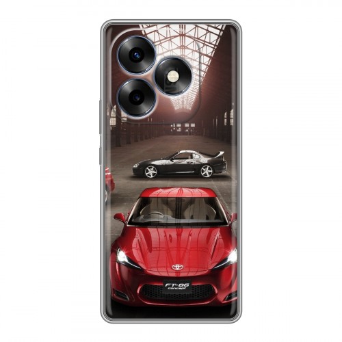 Дизайнерский силиконовый чехол для Itel S23 Plus Toyota