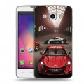 Дизайнерский пластиковый чехол для LG L60 Toyota