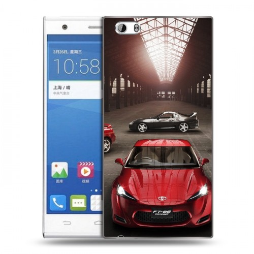 Дизайнерский пластиковый чехол для ZTE Star 1 Toyota