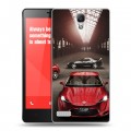 Дизайнерский силиконовый чехол для Xiaomi RedMi Note Toyota