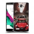 Дизайнерский пластиковый чехол для LG G4 Toyota