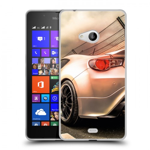 Дизайнерский пластиковый чехол для Microsoft Lumia 540 Toyota